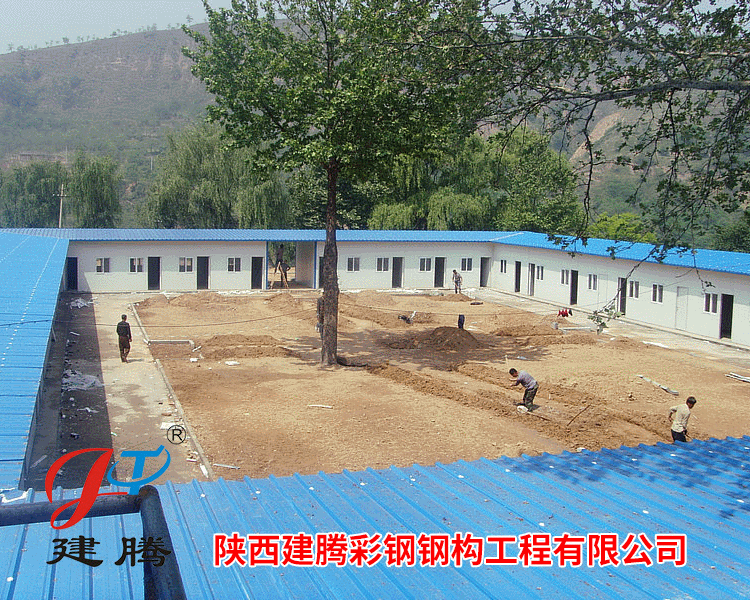专业出售 西安折叠式活动板房 陕西防火活动板房 工地活动房设计