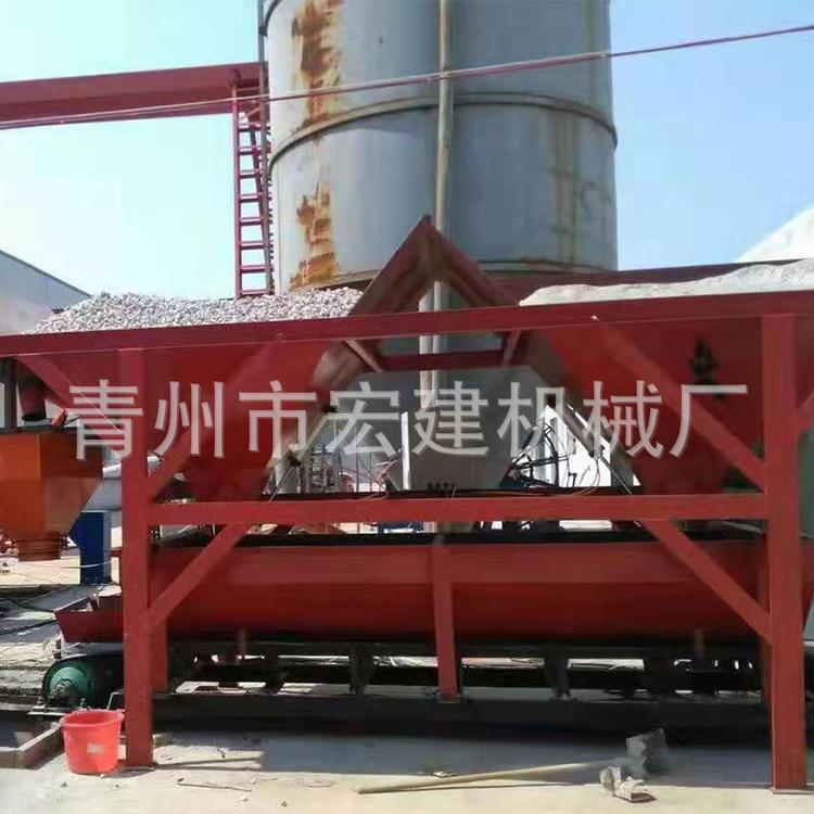 直销混凝土配料机 自动称量两仓配料仓 水泥砂石大沙搅拌站配料仓