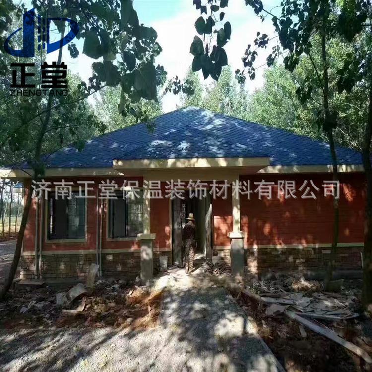 山东正堂岗亭装饰厂 金属雕花板岗亭  活动房外墙板