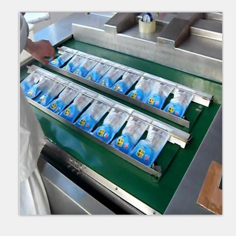1100型双封连续式真空包装机 休闲食品全自动真空包装机