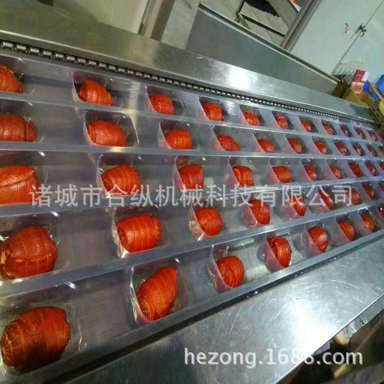 凤爪 小鱼籽 豆干 香肠全自动真空封口机 连续式拉伸膜真空包装机