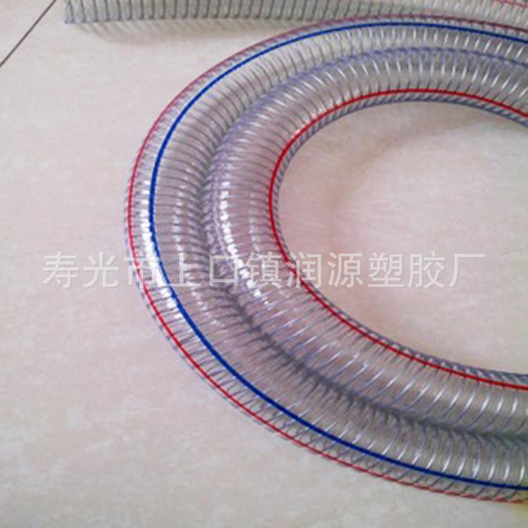 生产定制pvc硅胶管 （-30度）PVC蛇皮管 厂家直销pvc纤维增强软管