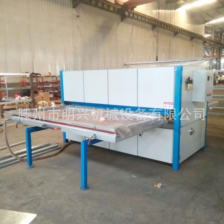 厂家订制钢质门木纹转印机 厂家现货热销防盗门真空木纹转印机