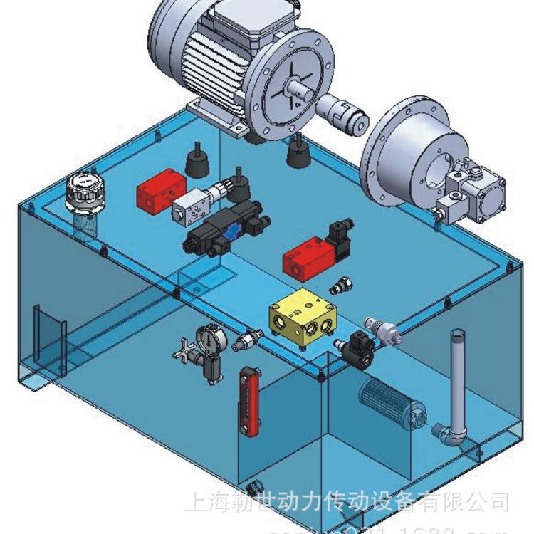 特价供应低噪音，大流量用液压系统，液压泵站