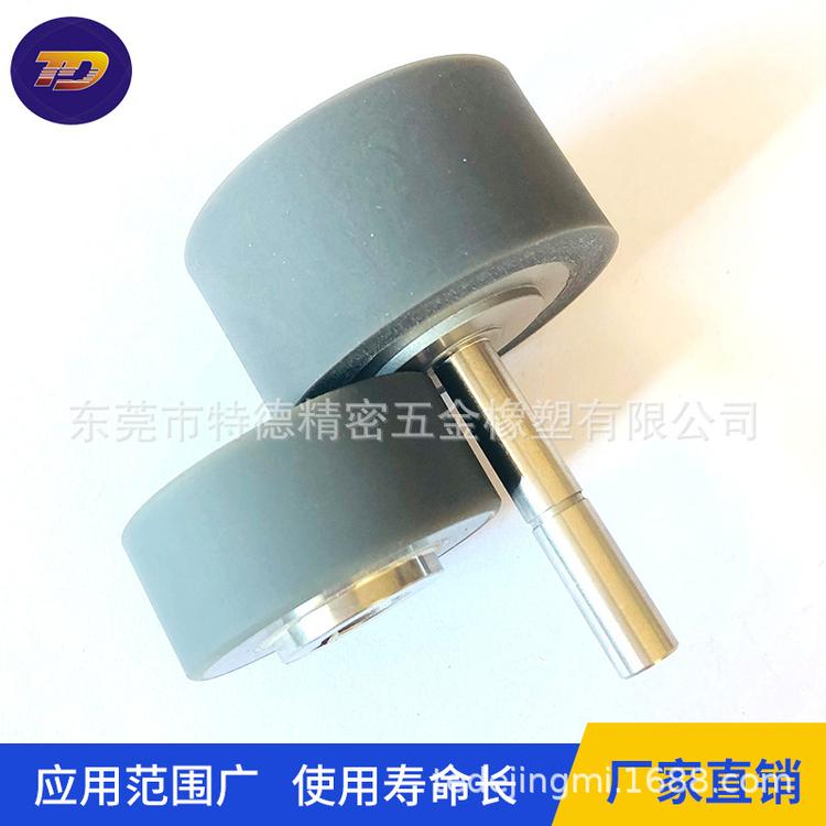 聚氨酯轻型脚轮耐磨耐酸碱橡胶脚轮万向家具手推车聚氨酯PU脚轮
