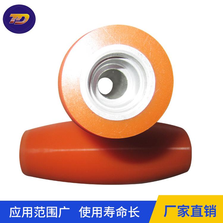 定制工业医疗静音防滑脚轮 铁芯轴万向工业脚轮 耐磨包胶胶轮