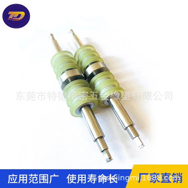 厂家定制印刷机胶辊 丁基胶辊无动力滚轴辊筒商标印刷胶辊滚轴