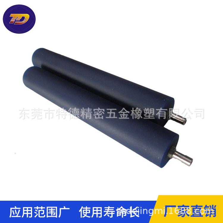 定制聚氨酯工业胶辊 橡胶辊包胶 耐高温pu贴膜机丁晴滚轴