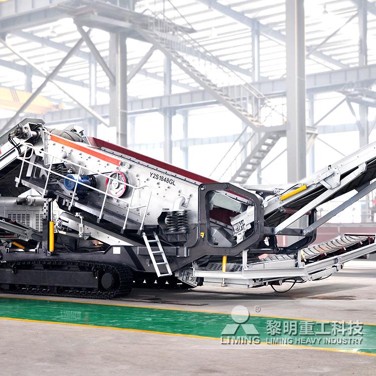 河南旧城改造建筑垃圾破碎站 可移动沙石生产线