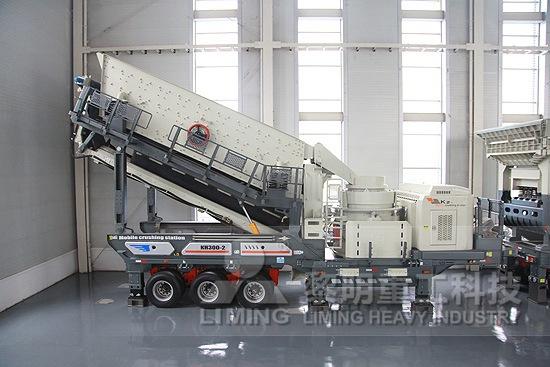 青石细碎移动制砂机 建筑砂石料移动破碎设备 出口到东南亚