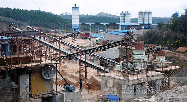 采石场河卵石碎石机 岩石粉碎制砂机