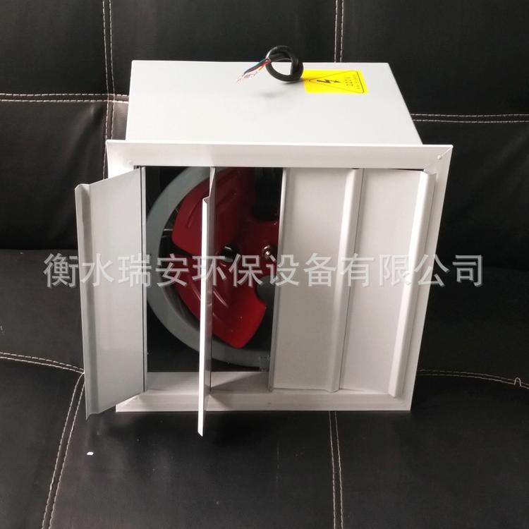 生产 低噪音方形壁式轴流风机 防爆方形墙壁轴流风机380v