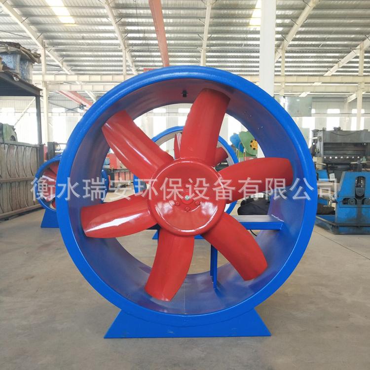 定做 大型工业轴流风机 圆形管道式轴流风机 耐高温轴流风机380v