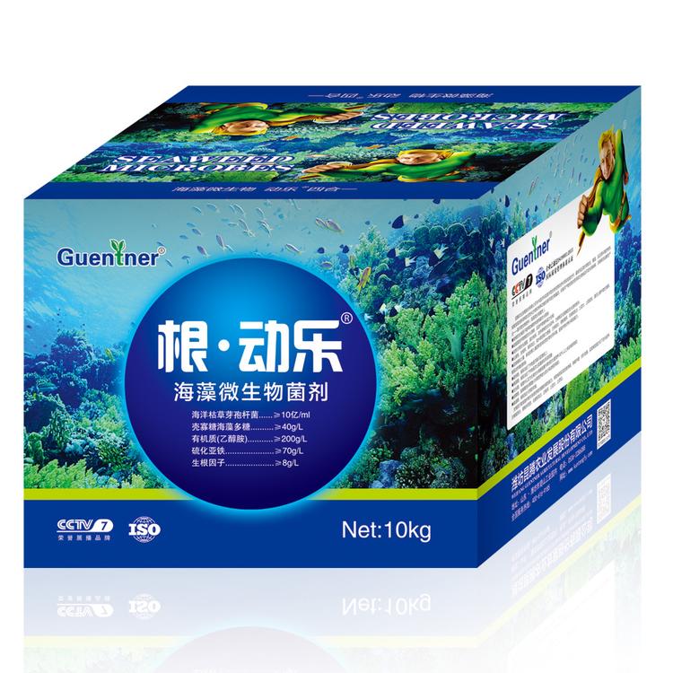 果树专用 海藻微生物菌剂 含10亿海洋枯草芽孢杆菌刺激生根  养根护根   主根粗壮   侧根旺盛  毛根发达 增强吸收  抗病抗逆 疏松土壤 冲施肥厂家直