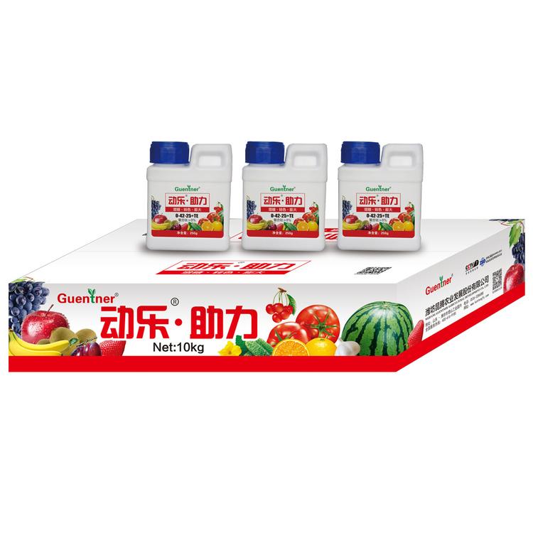 动乐助力  果树专用进口原料螯合钛大量元素促进果实膨大 增糖上色 转色均匀 水溶肥厂家直销