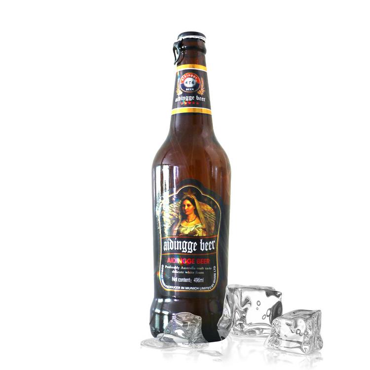 500ml啤酒瓶埃丁格啤酒进口侧拉环高端啤酒诚招代理代工