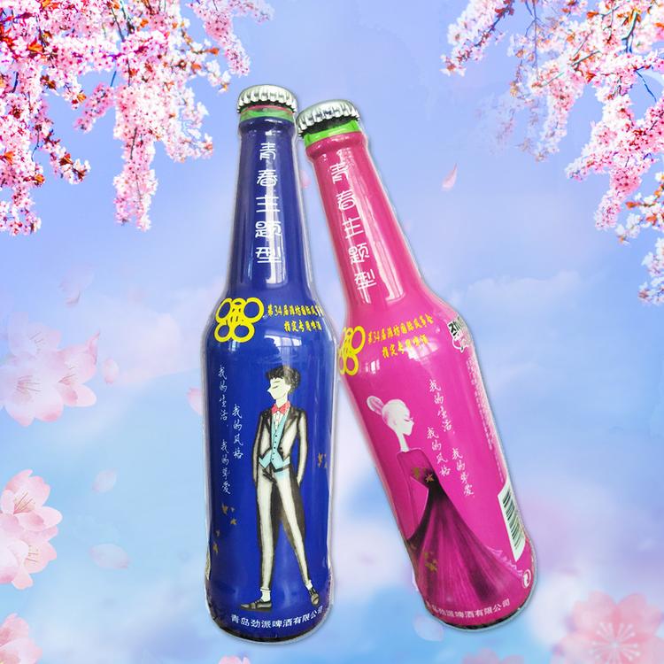 青岛劲派1314网红啤酒瓶装特色枸杞红枣啤酒诚招代理加盟