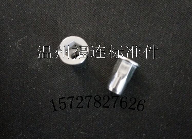 【厂家供应】不锈钢304内外六角铆螺母 定制M8不锈钢拉铆螺母 价格实惠