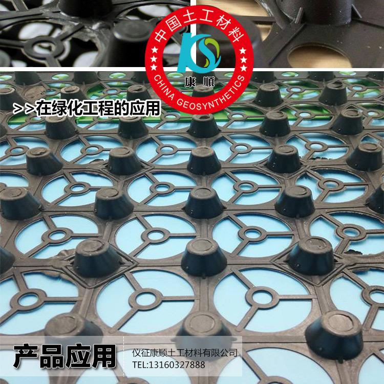 楼顶种菜车库顶板绿化蓄水板  隔音隔热有排水蓄水厂家直销