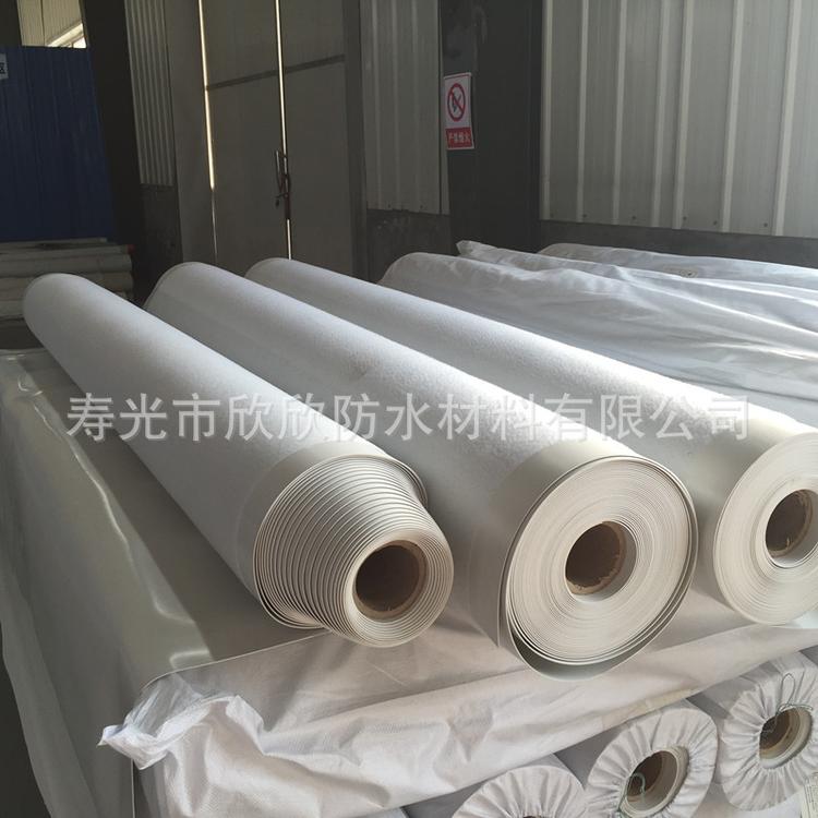 高分子pvc加筋内增强防水卷材聚氯乙烯pvc防水卷材加抗紫外线