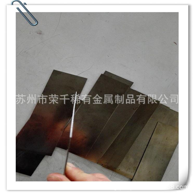 镍钛合金片 NiTi02镍钛记忆合金片 镍钛医用合金板镍钛片镍钛板