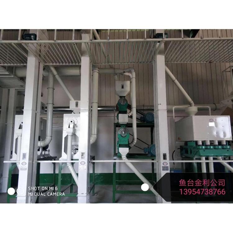 河北大米小米加工生产山东成套大米加工设备价格 小米加工成套设备价格