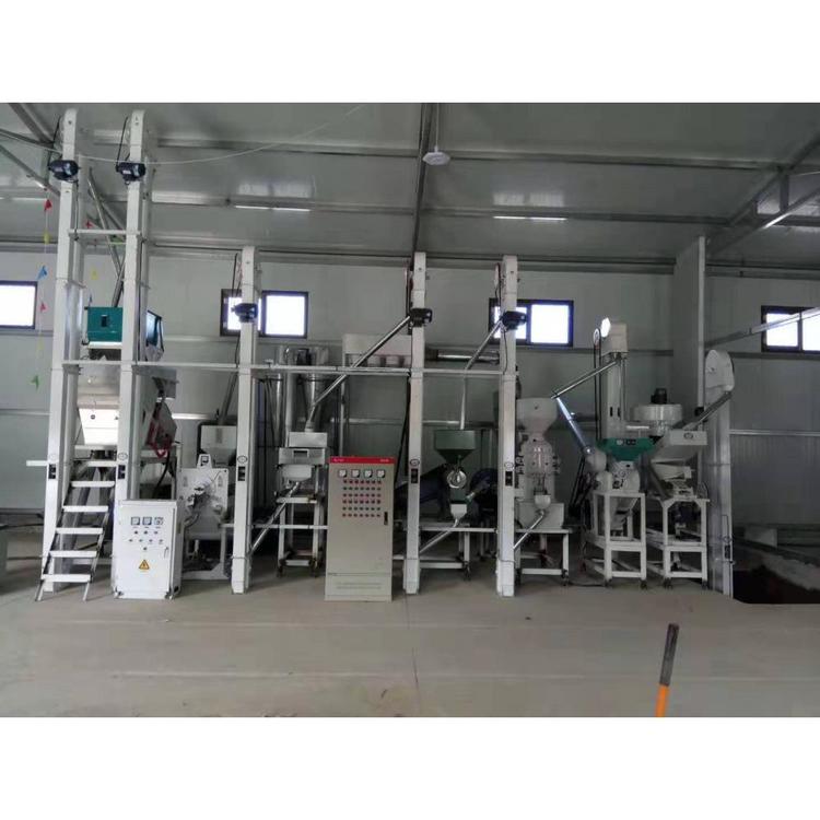 新型出口成套大米加工设备质量保证 小米藜麦生产加工流水线质量保证