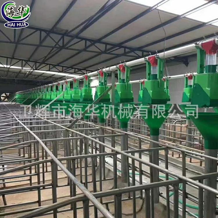 厂家订做大型猪场自动上料线、现代化养猪成套设备免费设计