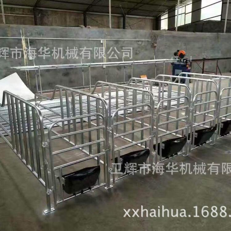 国标热镀锌2.2*3.8母猪分娩床、专用限位栏、复合板产床售后无忧