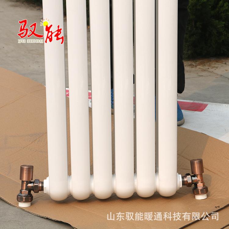 厂家直销钢制双柱家用暖气片中心距1800mm 家用钢制水暖散热器