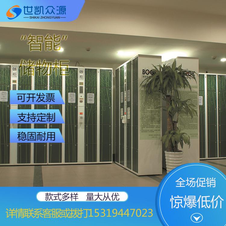 超市电子存包柜 智能储物柜微信扫码寄存柜 条码寄包柜手机存放柜