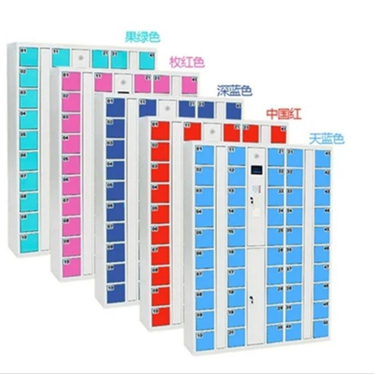 电子存包柜智能刷卡储物柜商场超市条码寄存柜金属自助扫码行李柜