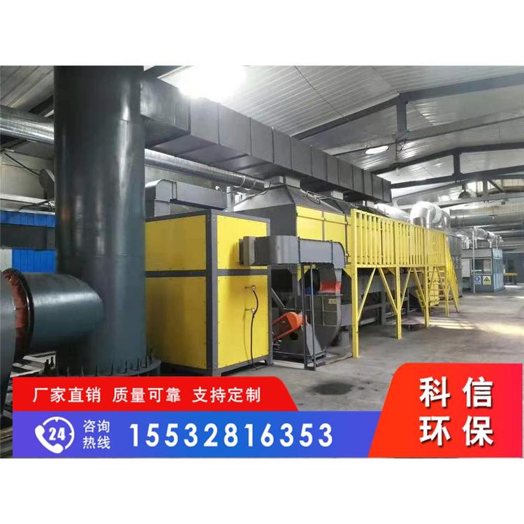 生产商是RCORCO催化燃烧喷漆 烘干房 催化脱附设备喷漆 烘干房