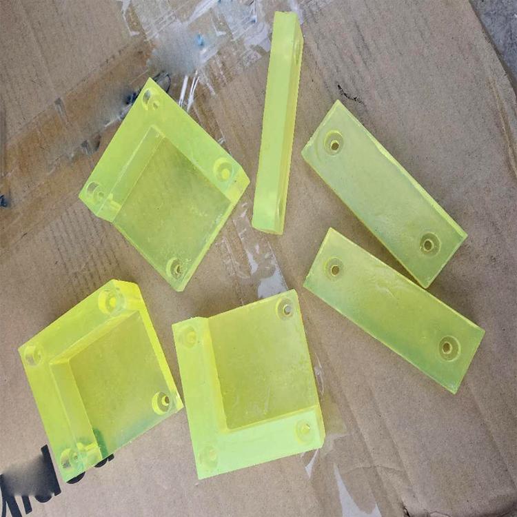 厂家直销聚氨酯板加工聚氨酯件卡条垫块浇筑开模聚氨酯件定制加工