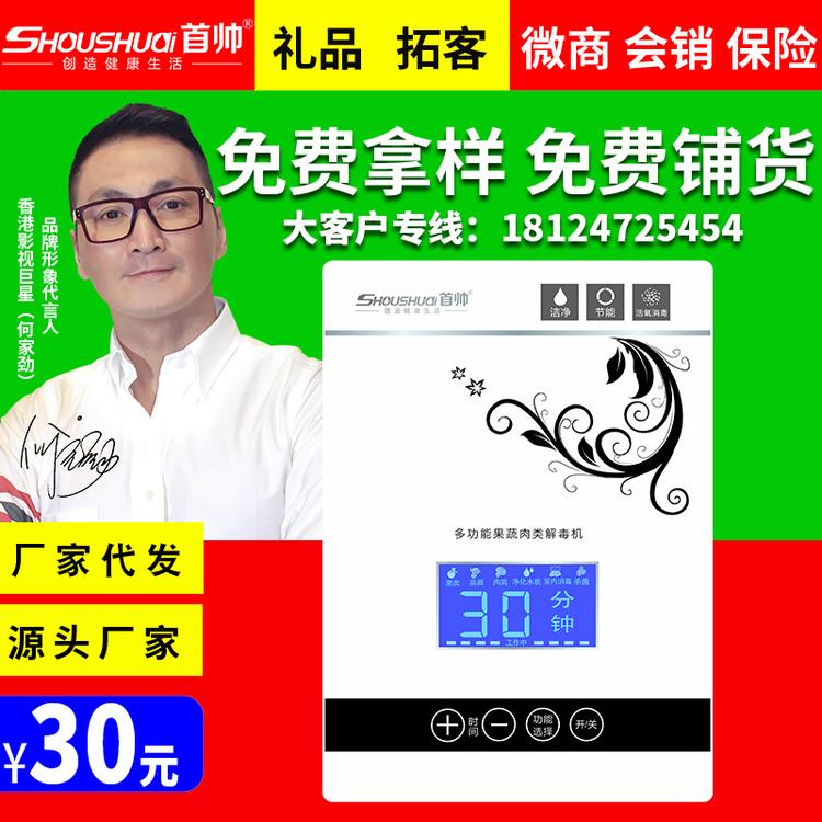 多功能果蔬肉类解毒机 臭氧消毒机 厨房水果蔬菜消毒机