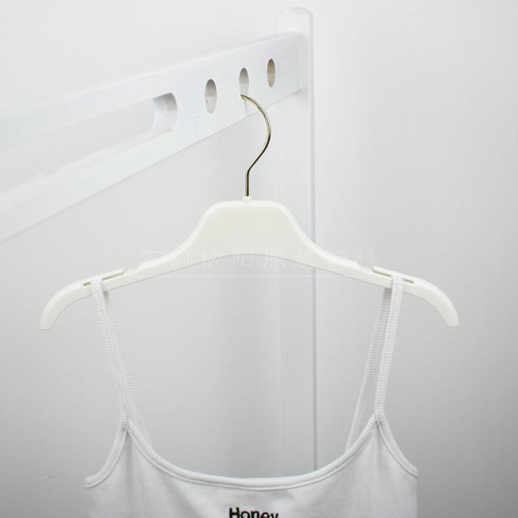 批发白色成人XY39塑料衣架 干洗店酒店服装厂超市衣架厂家专业生