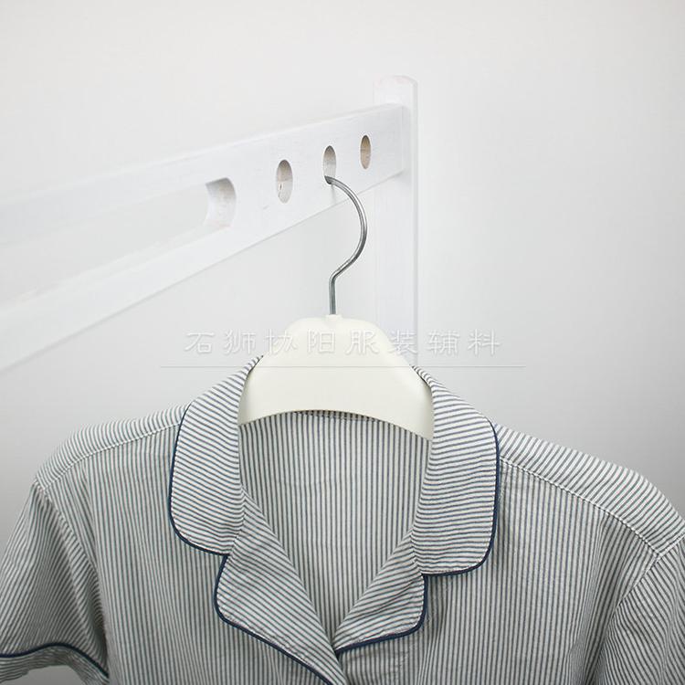 衣架挂钩批发 Y004系加粗塑料衣架 服装店配件塑料西装衣架