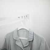 定制服装店塑料衣架衣物晾晒洗护多功能塑料衣架