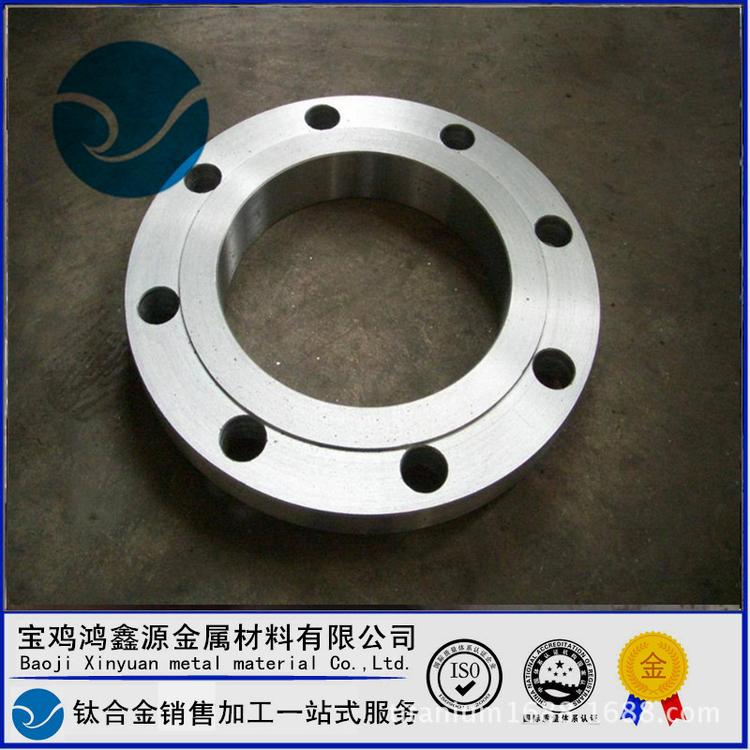 纯钛法兰 DN15法兰 DN25钛合金法兰 锻造钛法兰 化工管道用耐腐蚀