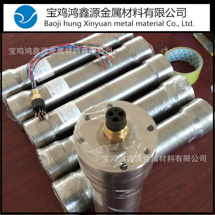 TC4钛合金高压仓 钛合金密封舱 深海钛设备耐压仪器舱 非载人舱