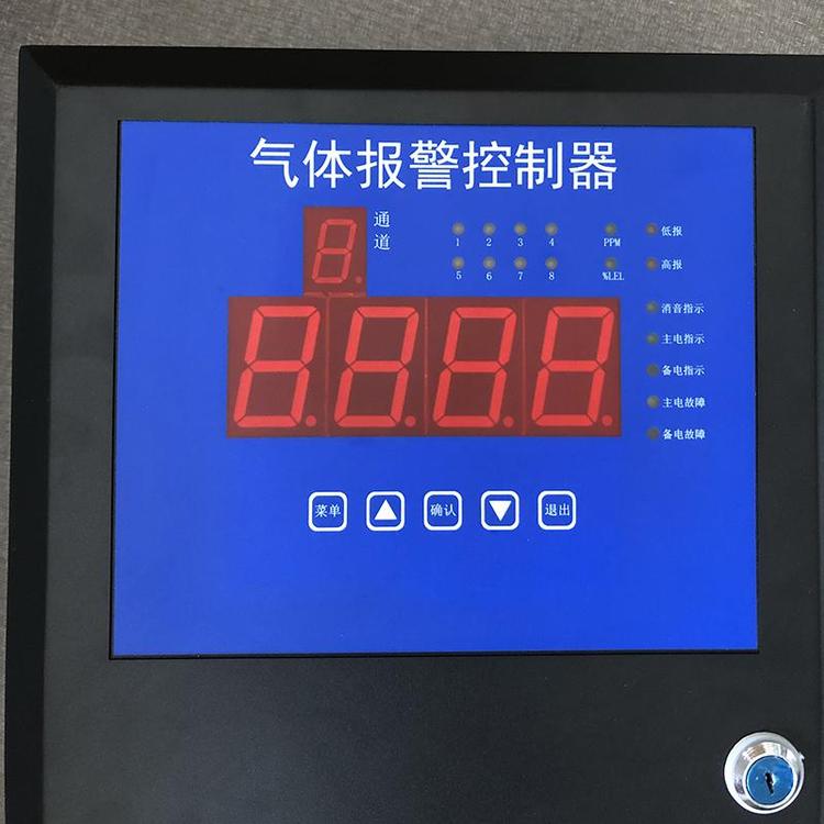 柜式气体控制器的作用 4路8路数显循环控制器的作用