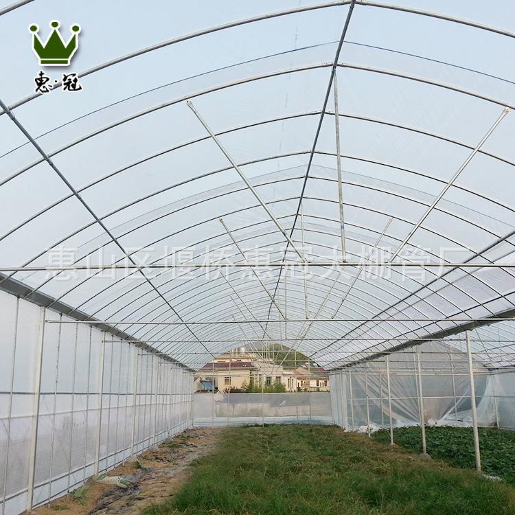 温室大棚批发温室蔬菜大棚热镀锌管件温室蔬菜连栋骨架大棚