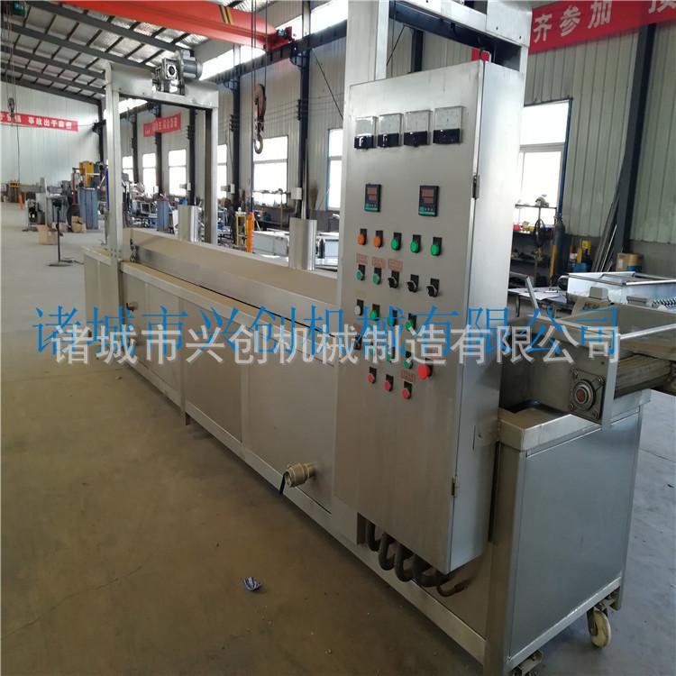 土豆片油炸流水线 土豆深加工成套设备 油炸机成套流水线
