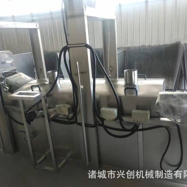 香酥鸡腿油炸线 猪蹄油炸锅 油炸流水线生产厂家 油炸机厂家
