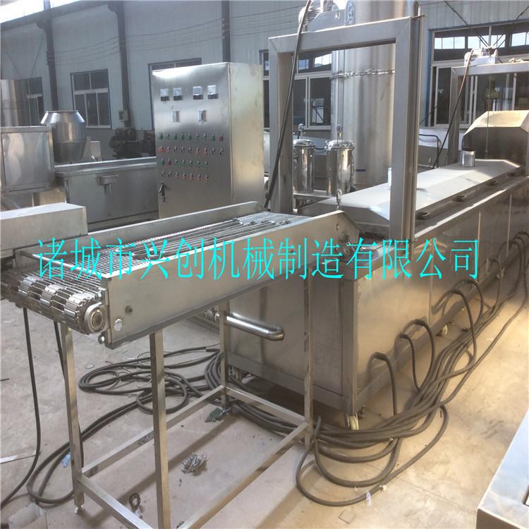 厂家定做油炸线 商用油炸流水线 全自动油炸机参数