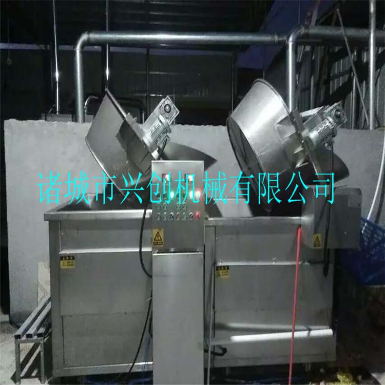 麻花全自动油炸机  香酥小麻花全自动油炸机 定制型油炸设备报价