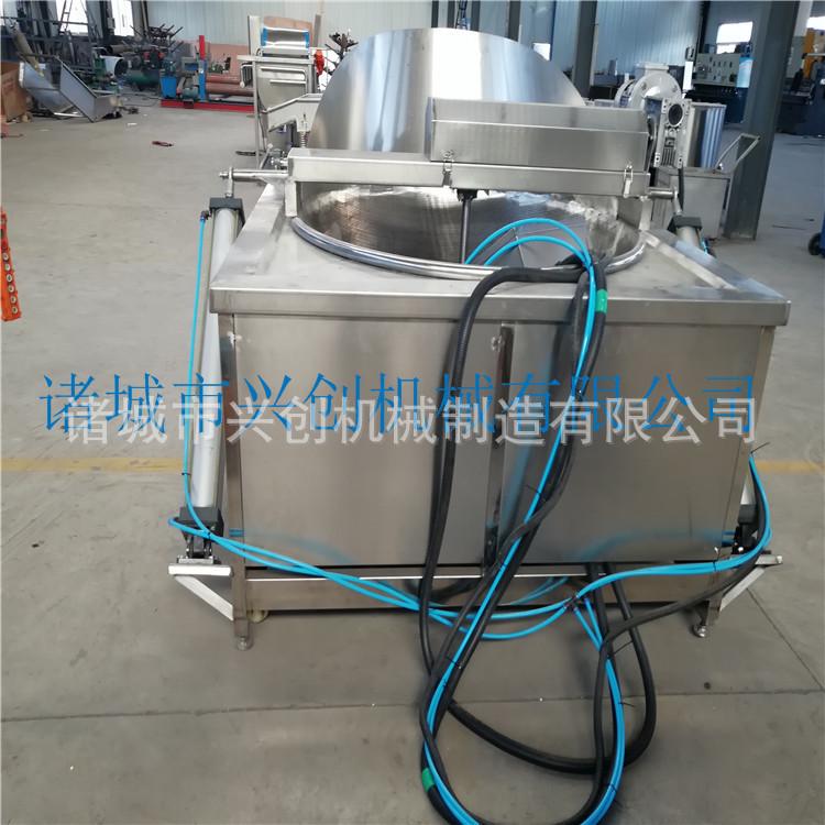 大米锅巴油炸机 锅巴油炸锅 大米油炸机 鸡翅油炸锅 小型食品厂