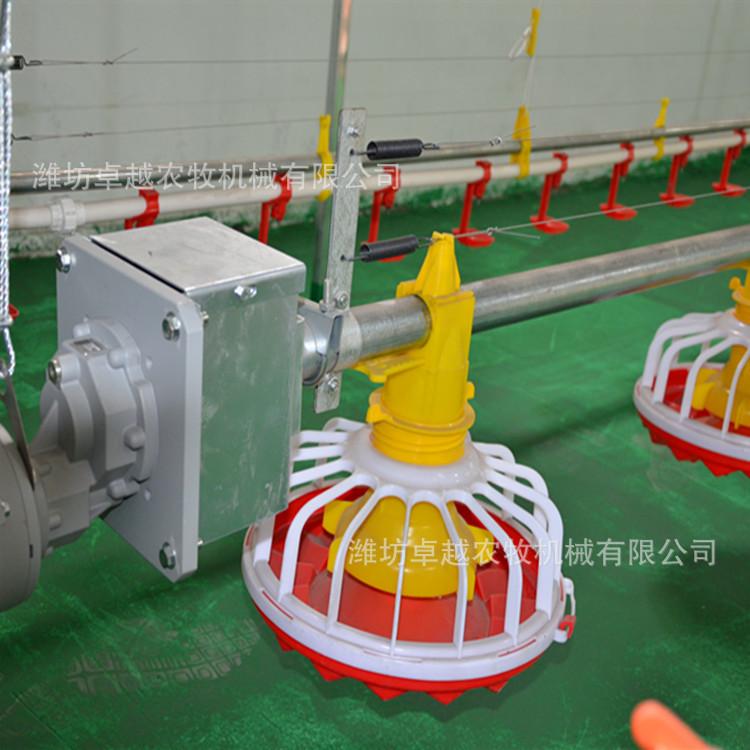 养鸡设备全自动化料线 养鸡料线蛟龙 肉鸡自动化喂料线