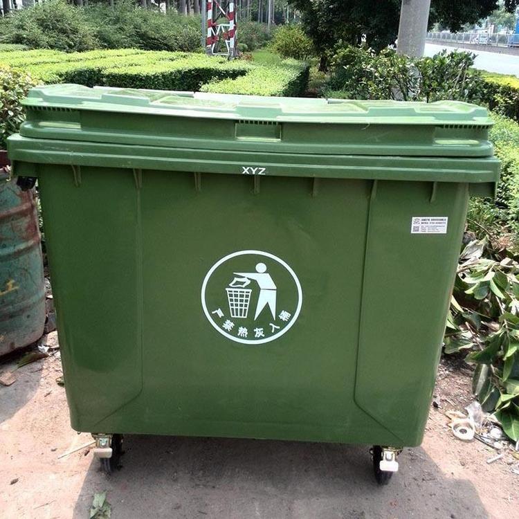 大型环卫垃圾车舒适高端小区垃圾收纳车室外收纳桶两轮手推车多款