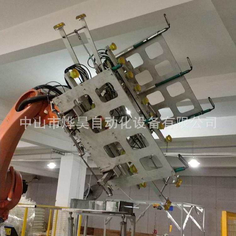 中山机械设备厂 搬运流程机械手夹具 非标定制 医疗床机械手夹具